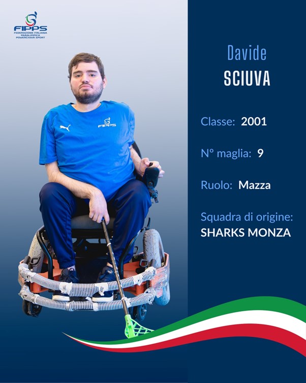 Davide Sciuva - Powerchair Hockey, lo sport poco noto in cui l’Italia eccelle